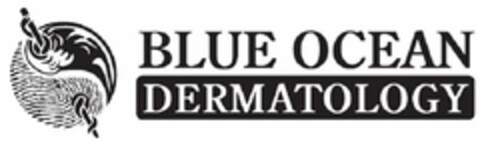 BLUE OCEAN DERMATOLOGY Logo (USPTO, 01.10.2019)