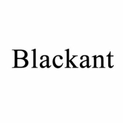 BLACKANT Logo (USPTO, 29.11.2019)
