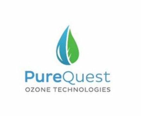 PUREQUEST OZONE TECHNOLOGIES Logo (USPTO, 01.06.2020)