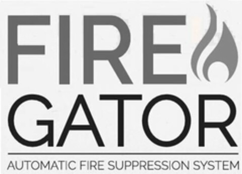 FIRE GATOR AUTOMATIC FIRE SUPPRESSION SYSTEM Logo (USPTO, 06/12/2020)