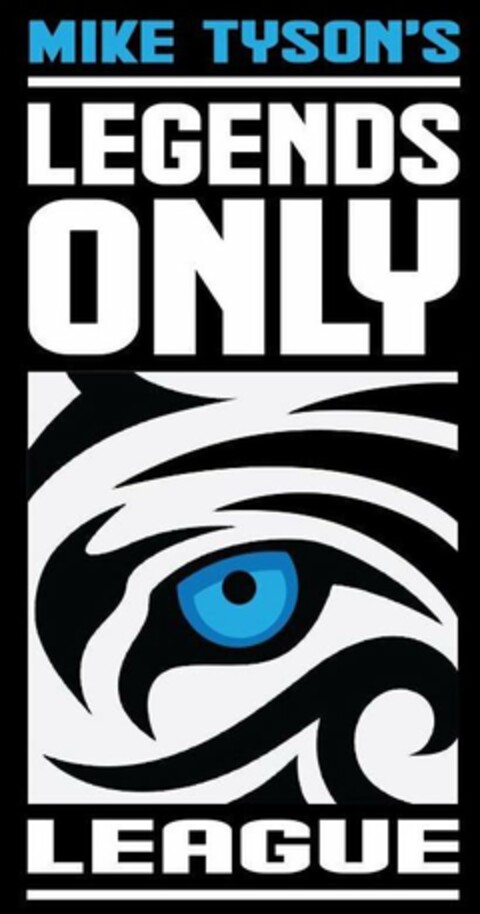 MIKE TYSON'S LEGENDS ONLY LEAGUE Logo (USPTO, 07/21/2020)