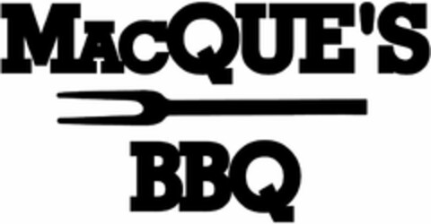 MACQUE'S BBQ Logo (USPTO, 31.08.2020)