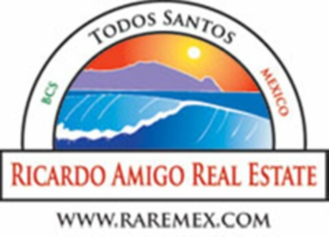 BCS TODOS SANTOS MEXICO RICARDO AMIGO REAL ESTATE WWW.RAREMEX.COM Logo (USPTO, 01.04.2009)