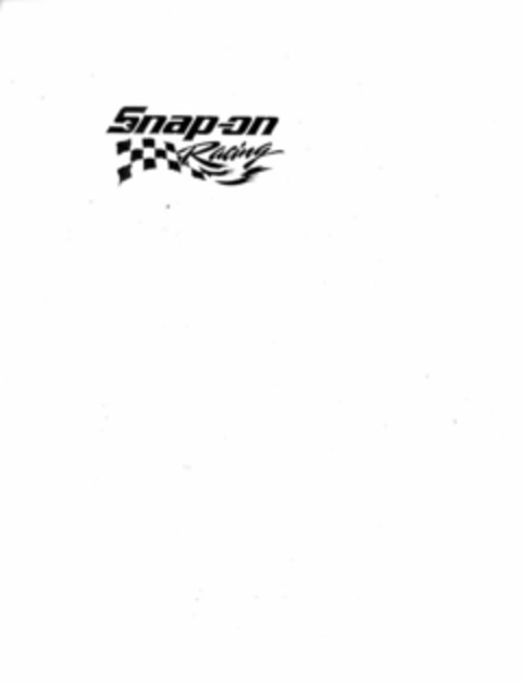 SNAP-ON RACING Logo (USPTO, 30.07.2009)