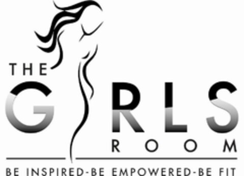 THE GIRLS ROOM BE INSPIRED-BE EMPOWERED-BE FIT Logo (USPTO, 09/08/2009)