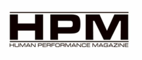 HPM HUMAN PERFORMANCE MAGAZINE Logo (USPTO, 11.09.2009)