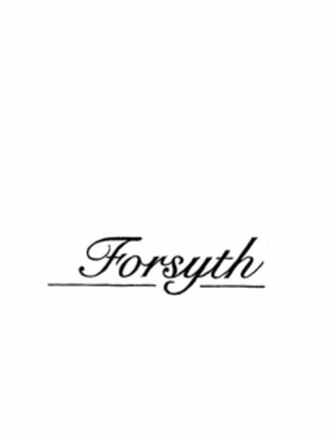 FORSYTH Logo (USPTO, 06/04/2010)