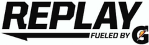 REPLAY FUELED BY G Logo (USPTO, 23.06.2010)