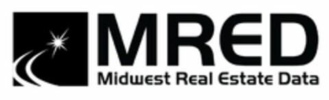 MRED MIDWEST REAL ESTATE DATA Logo (USPTO, 10/15/2010)