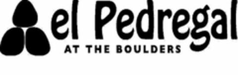 EL PEDREGAL AT THE BOULDERS Logo (USPTO, 02/16/2011)