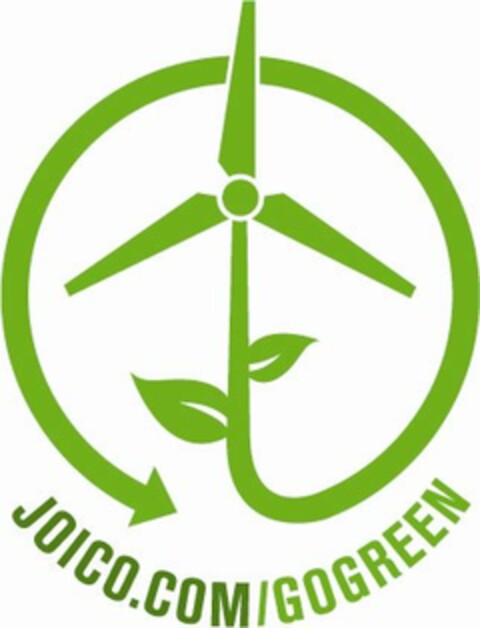 JOICO.COM/GO GREEN Logo (USPTO, 16.06.2011)