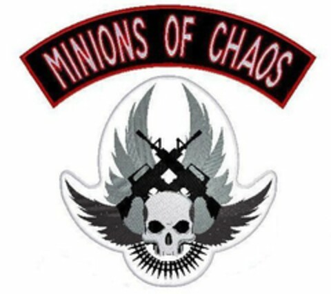 MINIONS OF CHAOS Logo (USPTO, 02.08.2011)