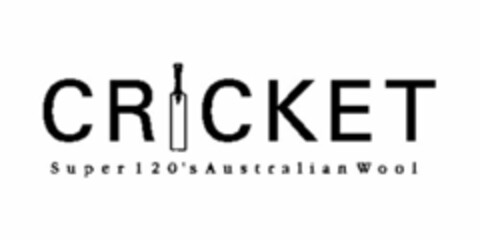 CRICKET SUPER 120'S AUSTRALIAN WOOL Logo (USPTO, 17.11.2011)