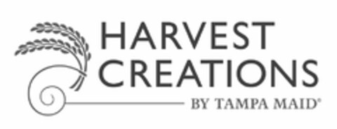 HARVEST CREATIONS BY TAMPA MAID Logo (USPTO, 01.04.2013)