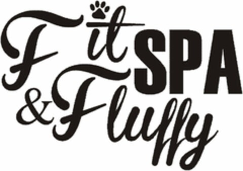 FIT & FLUFFY SPA Logo (USPTO, 04/15/2013)