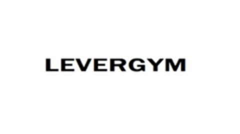 LEVER GYM Logo (USPTO, 06/18/2013)