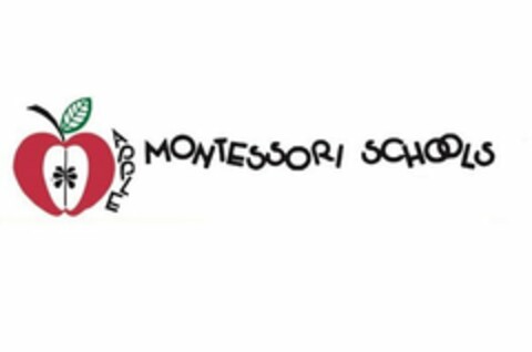 APPLE MONTESSORI SCHOOLS Logo (USPTO, 11/11/2013)