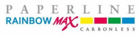 PAPERLINE RAINBOW MAX CARBONLESS Logo (USPTO, 12/13/2013)