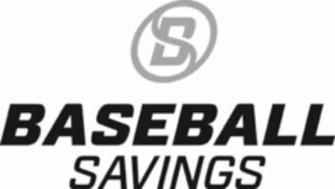 B BASEBALL SAVINGS Logo (USPTO, 18.11.2014)