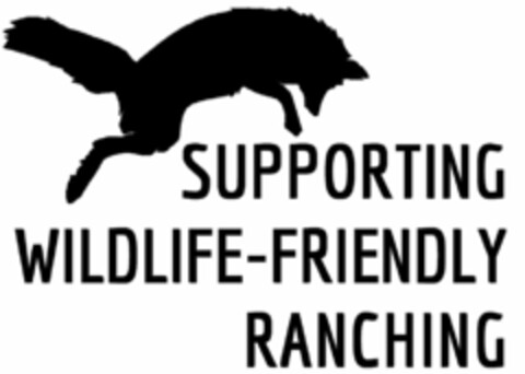 SUPPORTING WILDLIFE-FRIENDLY RANCHING Logo (USPTO, 03/03/2015)