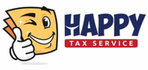 HAPPY TAX SERVICE Logo (USPTO, 03/25/2015)