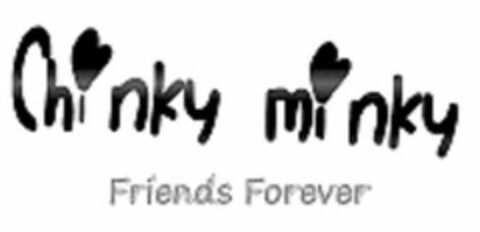 CHINKY MINKY FRIENDS FOREVER Logo (USPTO, 10/16/2015)