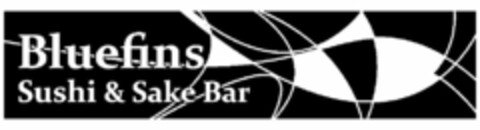 BLUEFINS SUSHI & SAKE BAR Logo (USPTO, 10/29/2015)