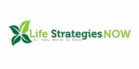 LIFE STRATEGIES NOW ALL YOU HAVE IS NOW Logo (USPTO, 11/09/2015)