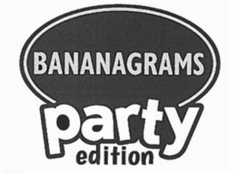 BANANAGRAMS PARTY EDITION Logo (USPTO, 22.12.2015)