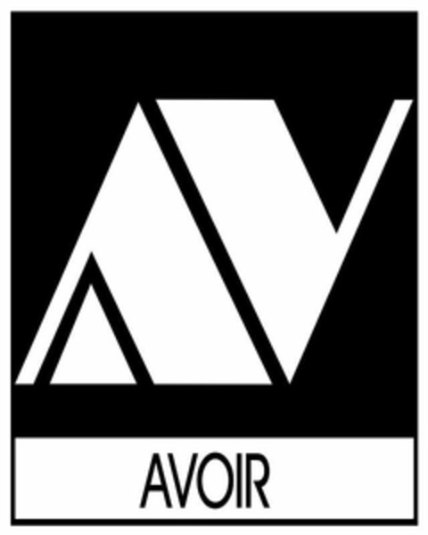 AV AVOIR Logo (USPTO, 25.01.2016)