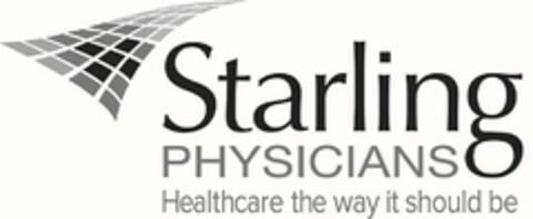 STARLING PHYSICIANS HEALTHCARE THE WAY IT SHOULD BE Logo (USPTO, 18.02.2016)