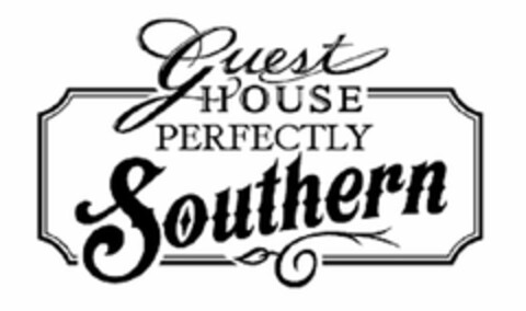 GUEST HOUSE PERFECTLY SOUTHERN Logo (USPTO, 02/22/2016)