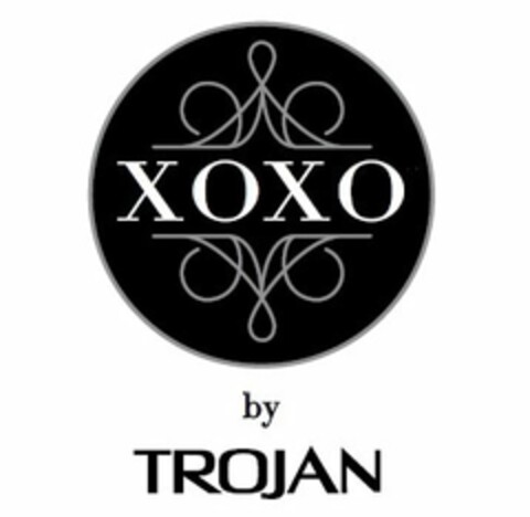 XOXO BY TROJAN Logo (USPTO, 14.07.2016)