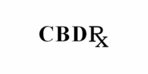 CBDRX Logo (USPTO, 17.11.2016)