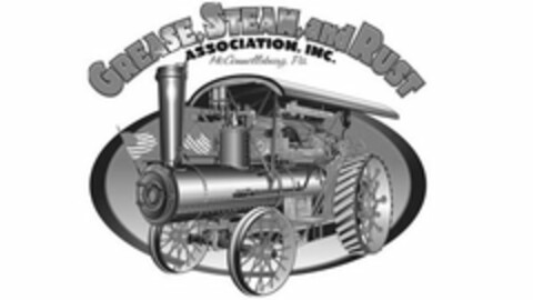 GREASE, STEAM, AND RUST ASSOCIATION, INC. MCCONNELLSBURG, PA Logo (USPTO, 22.11.2016)