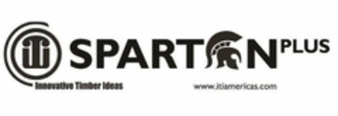 ITI SPARTAN PLUS INNOVATIVE TIMBER IDEAS WWW.ITIAMERICAS.COM Logo (USPTO, 27.11.2017)