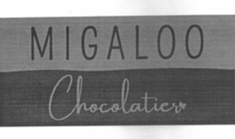 MIGALOO CHOCOLATIER Logo (USPTO, 02/18/2019)