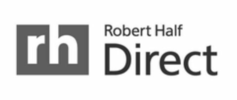 RH ROBERT HALF DIRECT Logo (USPTO, 17.04.2019)