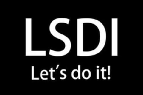 LSDI LET'S DO IT! Logo (USPTO, 30.07.2019)