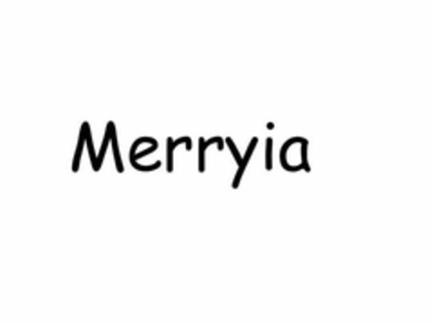 MERRYIA Logo (USPTO, 24.12.2019)