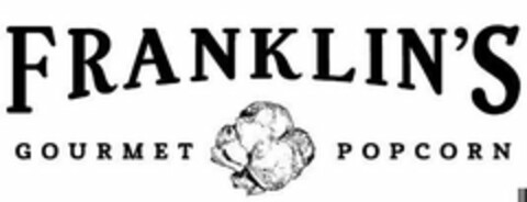 FRANKLIN'S GOURMET POPCORM Logo (USPTO, 28.02.2020)