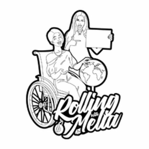 ROLLING WITH MELIA Logo (USPTO, 23.06.2020)