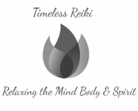 TIMELESS REIKI RELAXING THE MIND BODY & SPIRIT Logo (USPTO, 04.09.2020)