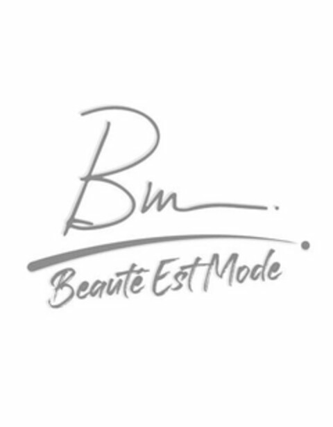 BM. ! BEAUTÉ EST MODE Logo (USPTO, 21.09.2020)