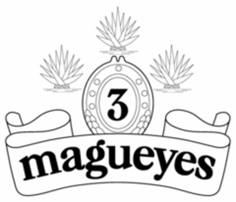 3 MAGUEYES Logo (USPTO, 15.01.2009)