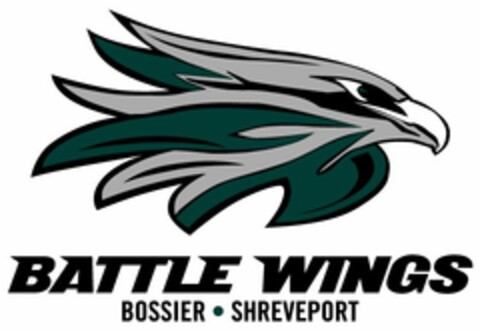 BATTLE WINGS BOSSIER · SHREVEPORT Logo (USPTO, 21.01.2009)