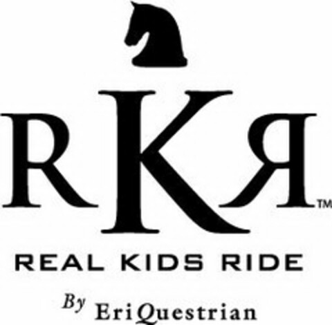 RKR REAL KIDS RIDE BY ERIQUESTRIAN Logo (USPTO, 25.10.2009)