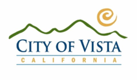 CITY OF VISTA CALIFORNIA Logo (USPTO, 30.08.2010)