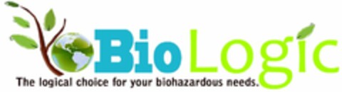 BIO LOGIC THE LOGICAL CHOICE FOR YOUR BIO-HAZARDOUS NEEDS. Logo (USPTO, 27.01.2011)