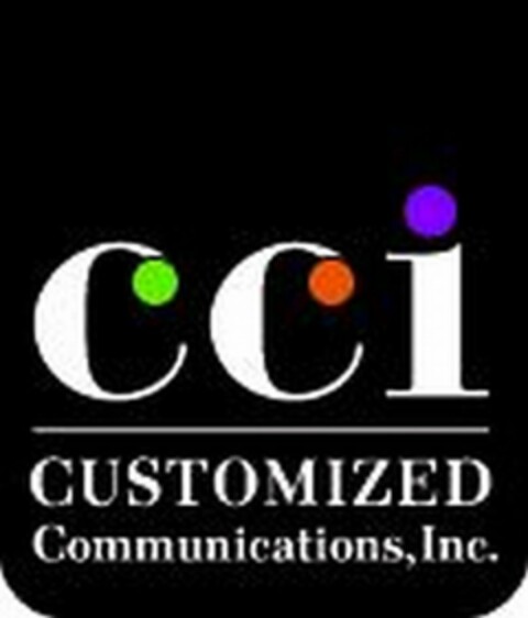 CCI CUSTOMIZED COMMUNICATIONS, INC. Logo (USPTO, 28.01.2011)